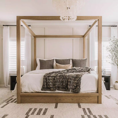 Bodhi Canopy Bed by Arhaus